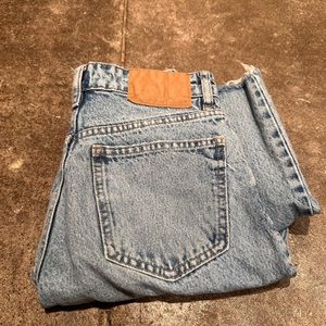 ZARA HIGH RISE STRAIGHT SIZE 2